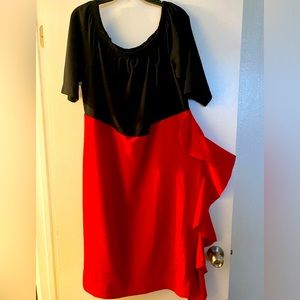 Ashley Stewart Color Block Dress